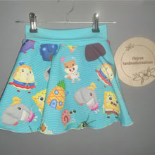 Load image into Gallery viewer, Skater skirt with Built-in Bummies