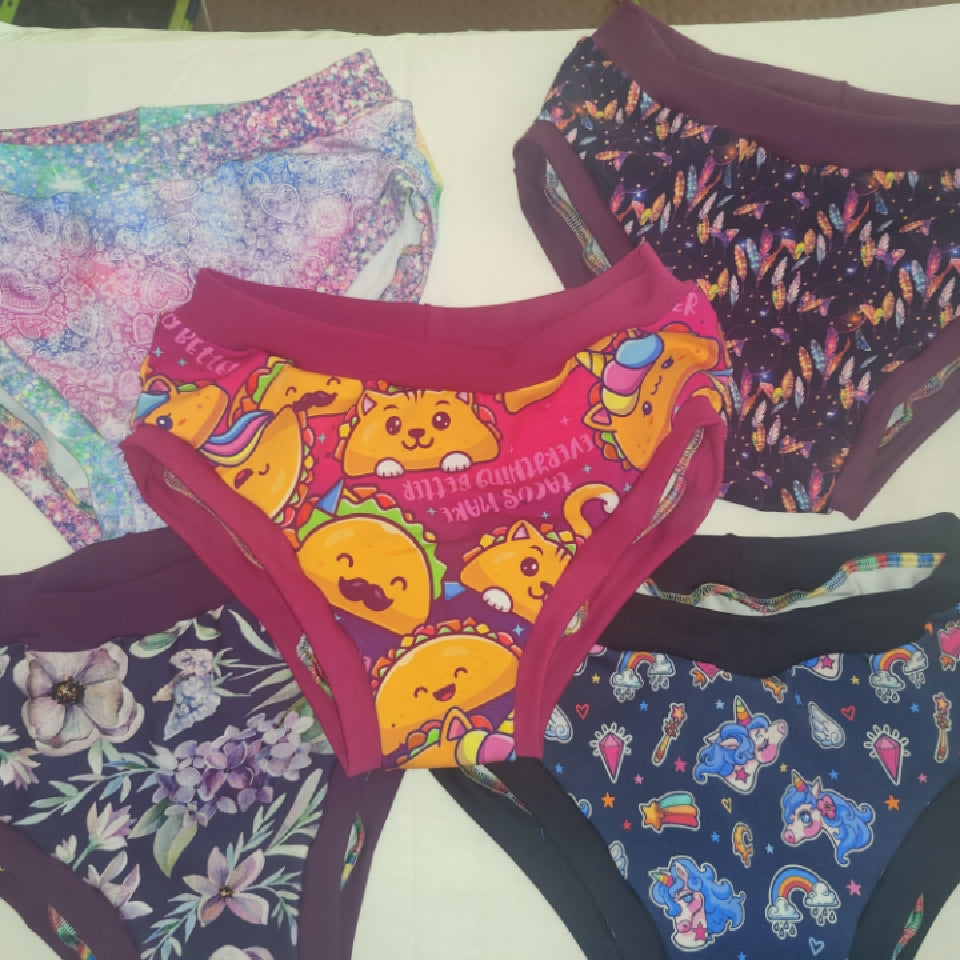 Kids underwear 5 pack – rileyroohandmadecreations