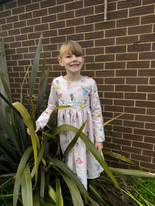 Long Sleeve Tea Party Dress