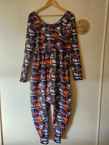 Ladies Slouch Overalls