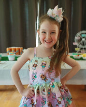 Load image into Gallery viewer, Bow Back Peplum