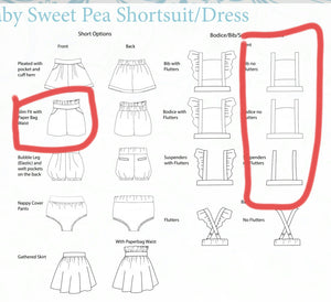 Paperbag Shorts Suit