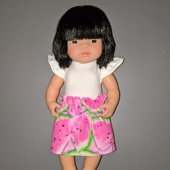 Dolly paperbag skirt