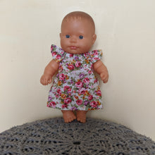 Load image into Gallery viewer, Seaside dress for 21cm miniland dolly