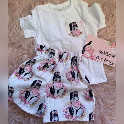 Paperbag shorts without elastic