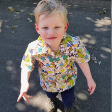 Load image into Gallery viewer, Collar Shirt/Romper