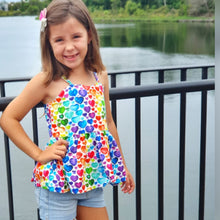 Load image into Gallery viewer, Bow Back Peplum